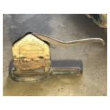 Tobacco cutter. Winston Harper-Fisher Whole Grocers. Minneapolis, MN