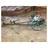 Quick lift weed cutter