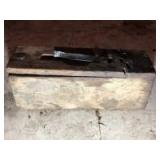 Wooden tool box