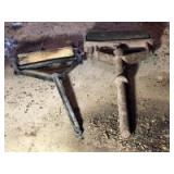 Belt tightener guides
