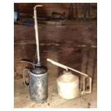 2 oil cans