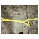Unusual hay fork