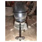 Pot belly stove. Coal burning brooder. Automatic Incubator Co. Delaware, OH
