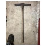 Railroad spike hammer