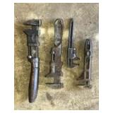 4 monkey wrenches