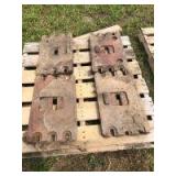 4 Case flat weights