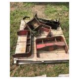 Massey Ferguson front weight brackets