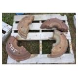 Pallet of wheel weights 1 set