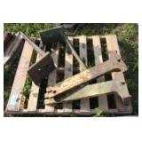 2 sets of John Deere wrap around front weights 1 set for 3020, 3010, 4020,4010, other set unknown casting number J10R
