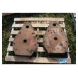 4 flat weights