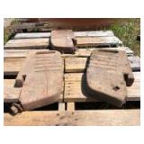 3 Massey Ferguson utility weights