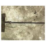 Iron bender for sheet metal