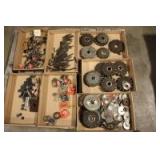 Milling blades, slitting saws, bearings, stamp and letter punches
