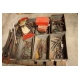 Wrenches, snips, pliars, needle nose, pipe wrenches, specialty crimps, nut drivers, rachet repair kits