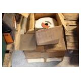 1) box surface grinder wheels 8"x3/4"x1-1/4, (2) box of flair cup wheels 5/3-3/4 x 1-1/4 x 1-1/4 norton