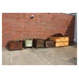 Scrap- 5 tubs of chips and one pallet of solid steel