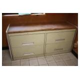 4 drawer Credenza 63x21x29