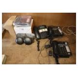 4 AT&T 2 line phones plus wall mount bell