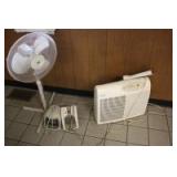Fan, Heaters and Air Purifier