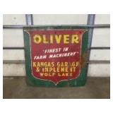 Oliver Finest in Farm Machinery, Shield Sign