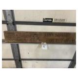 Harley Davidson Shipping Crate Board