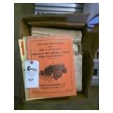 Assorted manuals