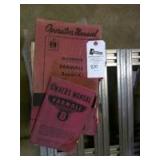 Assorted International Harvester manuals