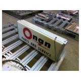 Onan lighted sign