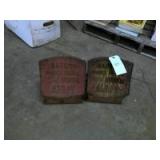 Wheel chocks