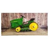 Custom John Deere 8400 tracked pedal tractor