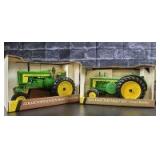 1/16 Scale Ertl John Deere (2)-wide front tractors