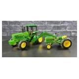 1/16 Scale Ertl John Deere (2)-wide front tractors