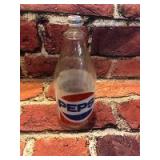 Canadian Swirl Pepsi Bottle w. Label Inside Bottle