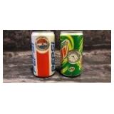 Pepsi & Mt Dew Mini Desk Clocks