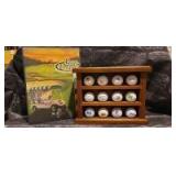 Pepsi Golf Balls with PGA Stand and PGA Program