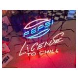 Licensed to Chill Pepsi Neon