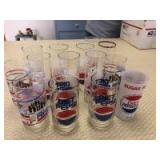 (14) Diet Pepsi Glasses
