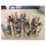 (10) Misc Pepsi Character Glasses