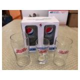 (5) Misc Pepsi Glasses