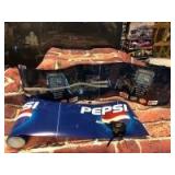(2) Pepsi Cardboard Advertisement