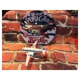 Reproduction Sign & Pepsi Die Cast Plane