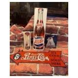 (4) Reproduction Pepsi Signs