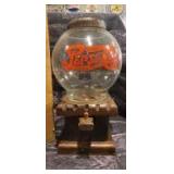 Vintage Double Dot Pepsi peanut Machine with box 1970