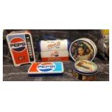 (5) Pepsi Tins