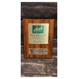 Slice Soda Plaque