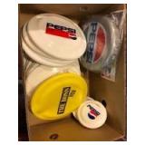 Pepsi Water Bottles and Frisbees