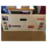 Plastic Tailgate Promo Signed by John Madden