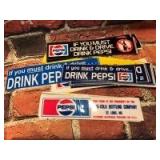 Misc Pepsi Bumper Sticker Lot