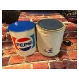 (2) Pepsi Coolers