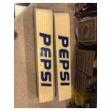 (2) Pepsi Cooler Tops
